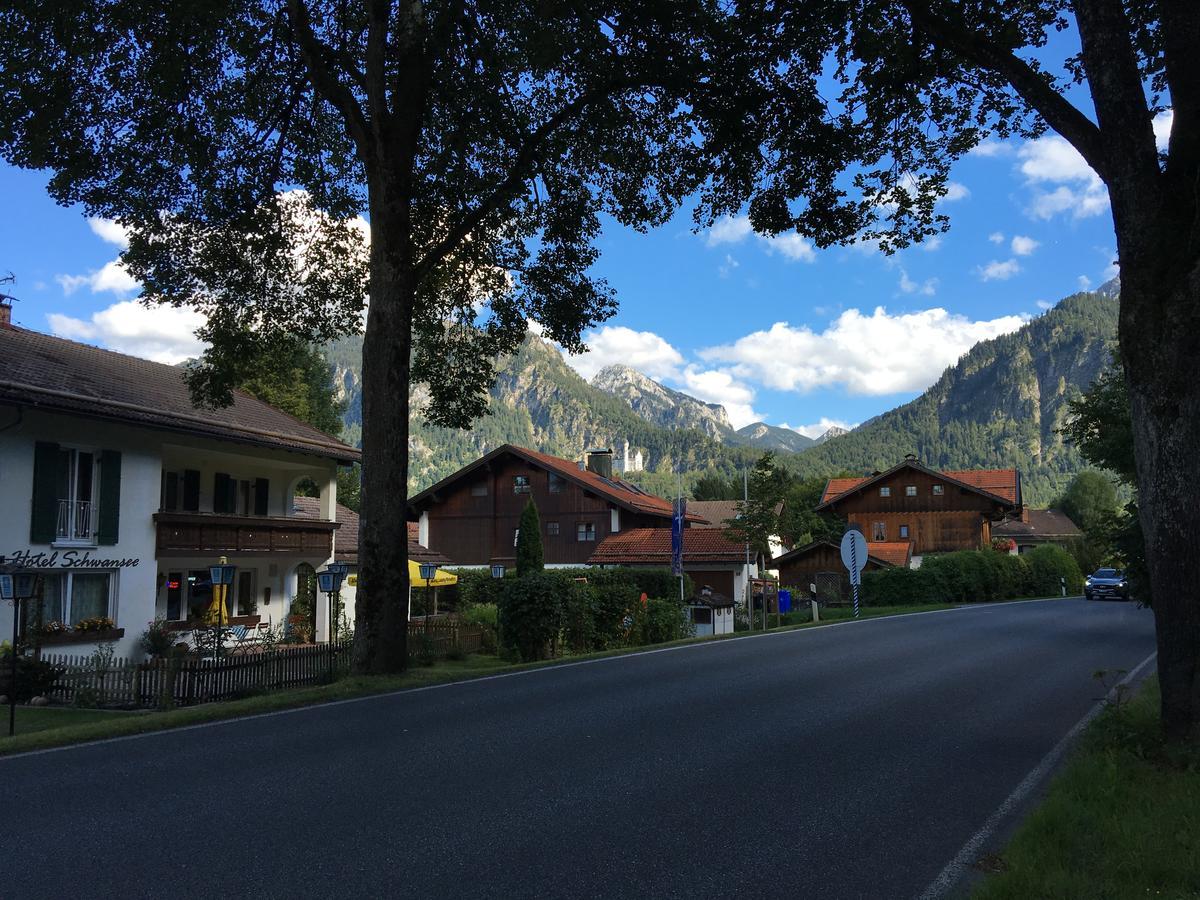 Hotel Pension Schwansee Швангау Екстер'єр фото