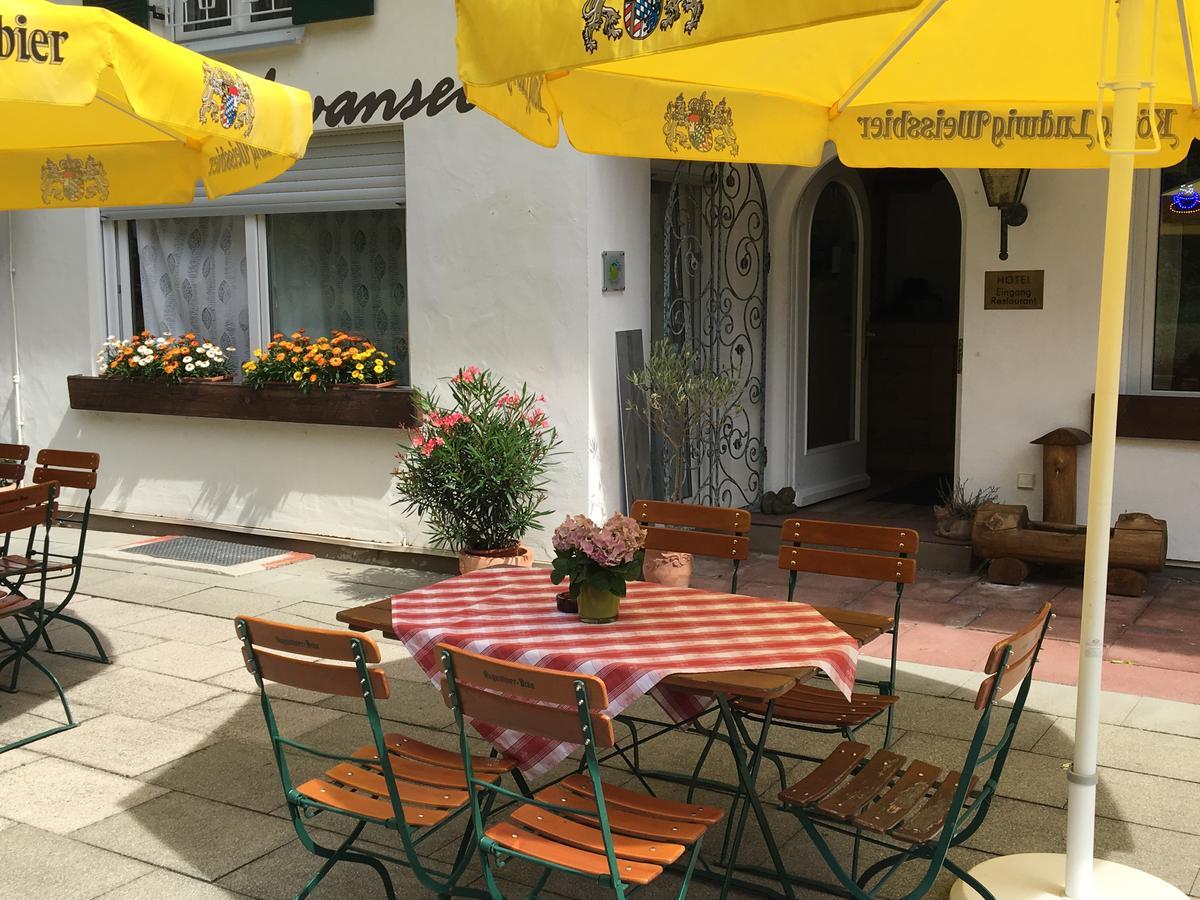 Hotel Pension Schwansee Швангау Екстер'єр фото