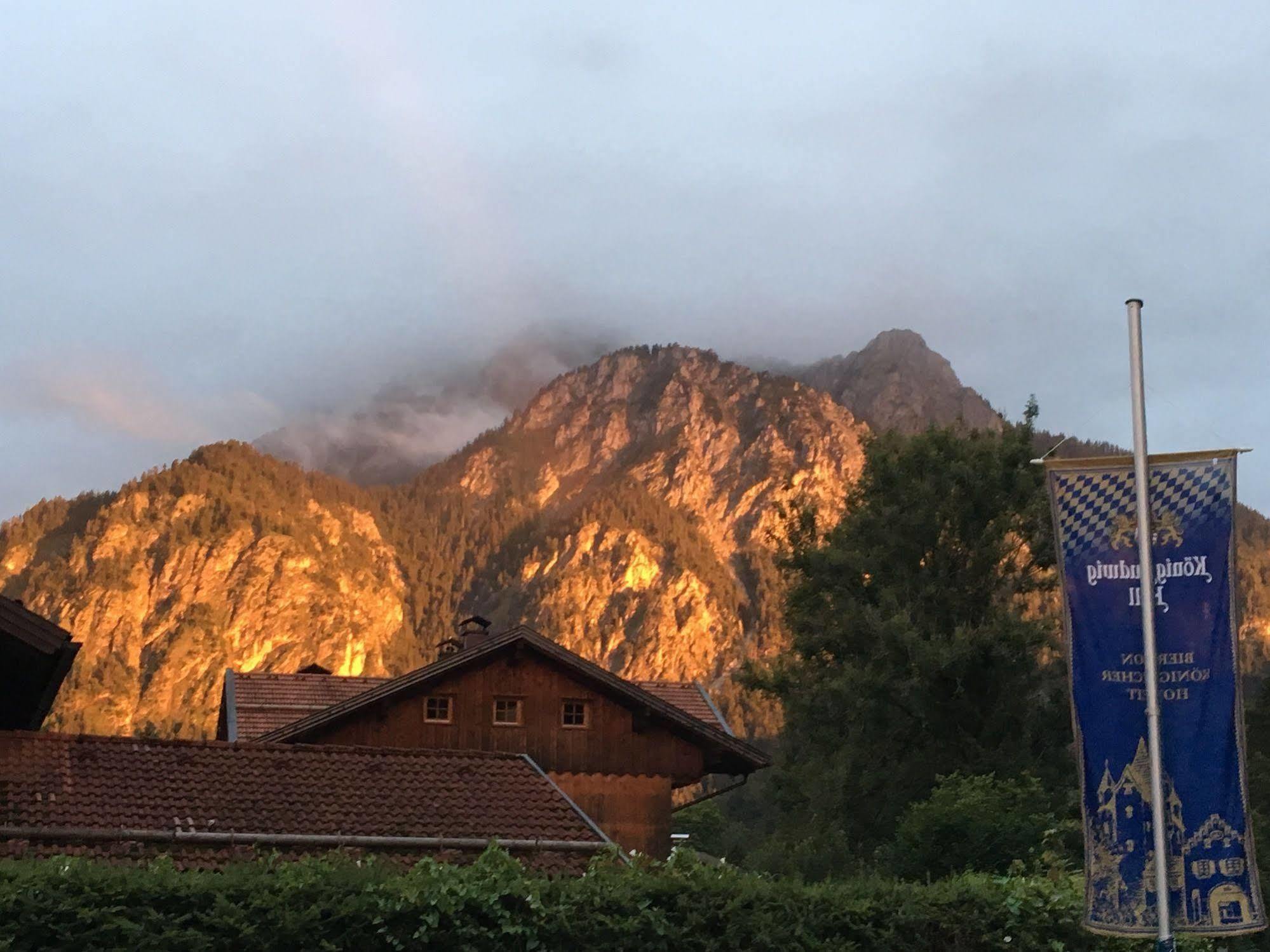 Hotel Pension Schwansee Швангау Екстер'єр фото