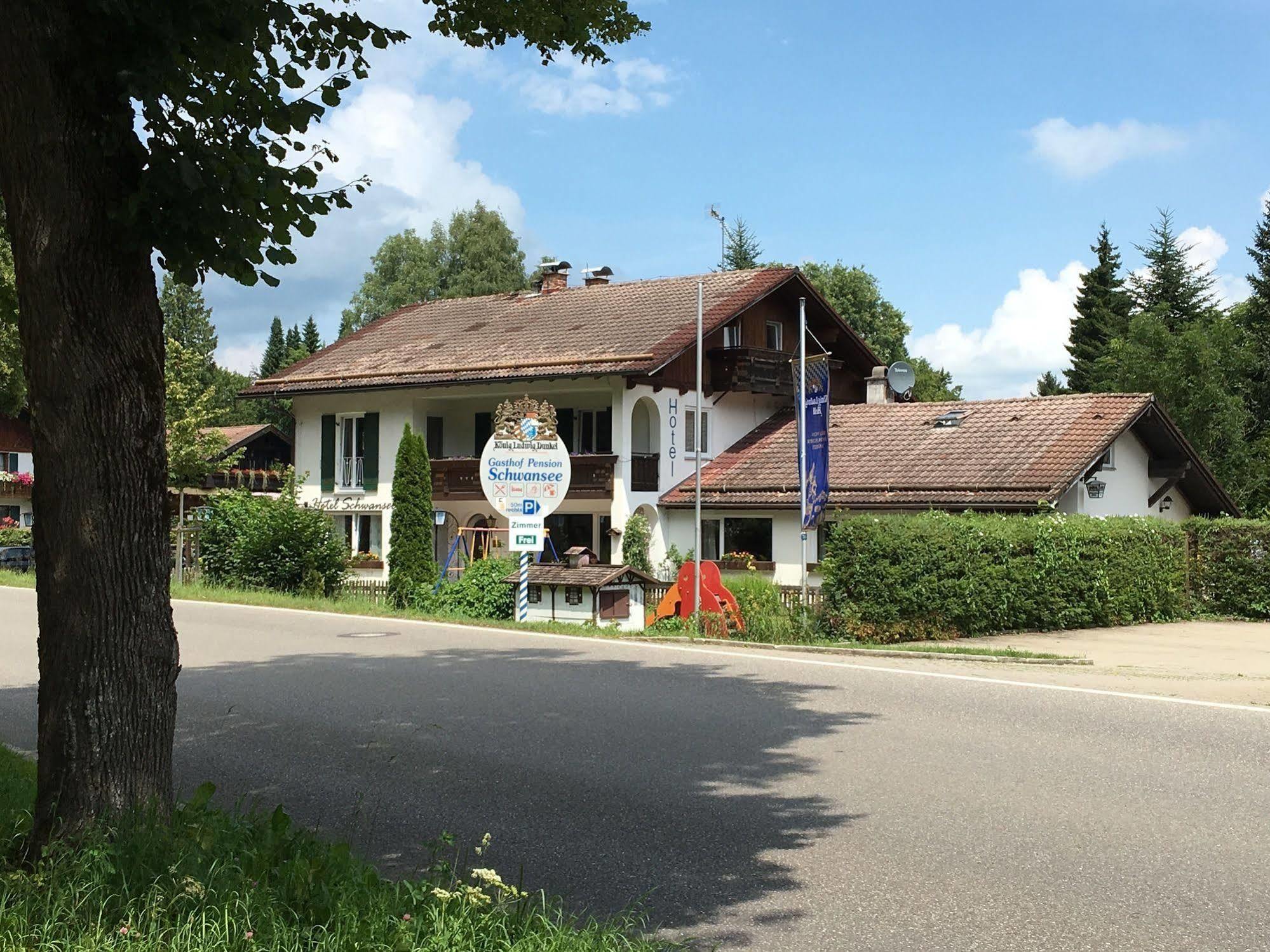 Hotel Pension Schwansee Швангау Екстер'єр фото