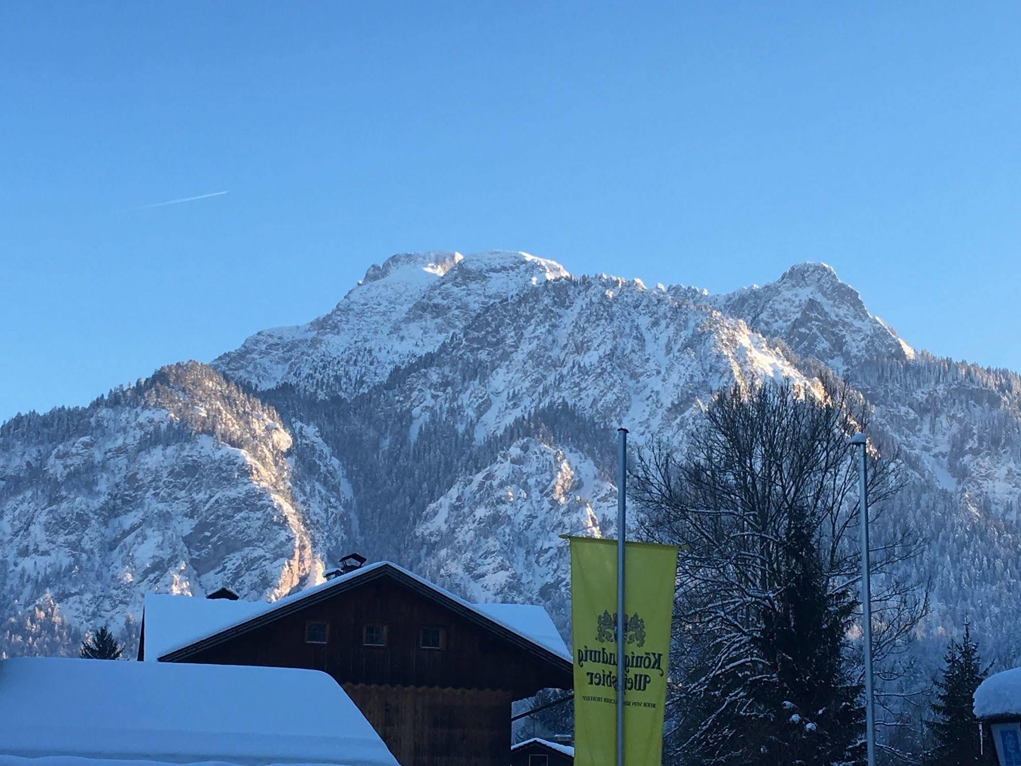 Hotel Pension Schwansee Швангау Екстер'єр фото